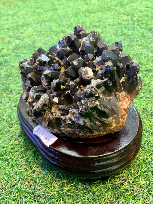 Smoky Quartz Cluster