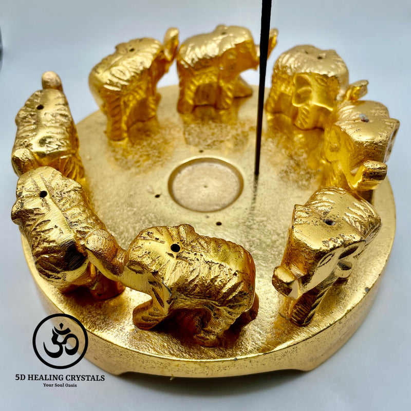 Lucky Elephant Incense and Cone Burner/Holder