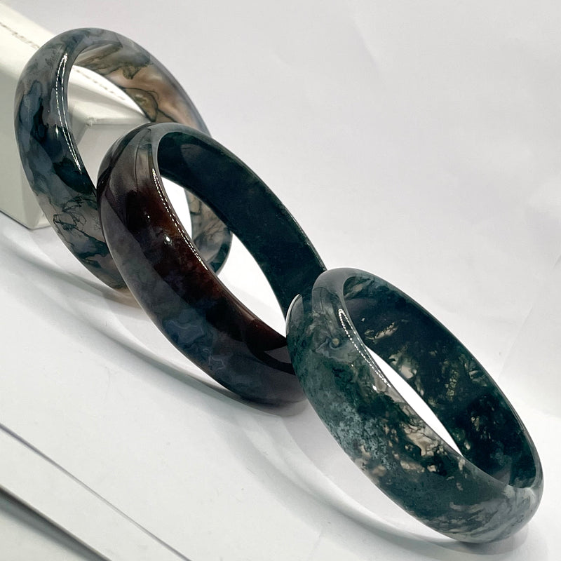 Tree Agate Bangle