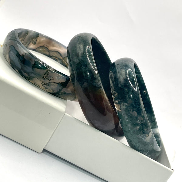 Tree Agate Bangle