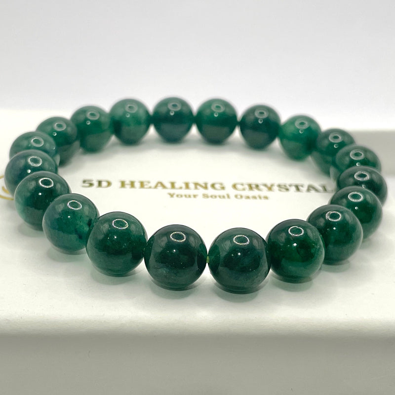 Green strawberry quartz bracelet deals