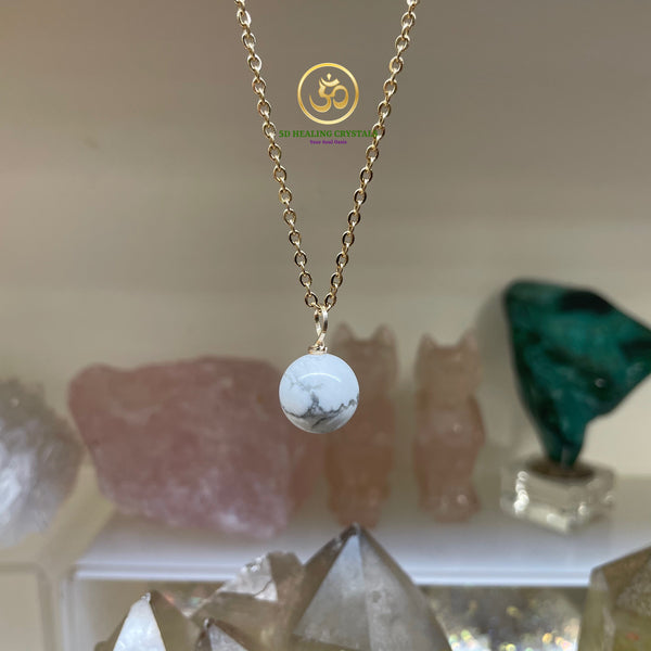 Howlite Sphere Pendant