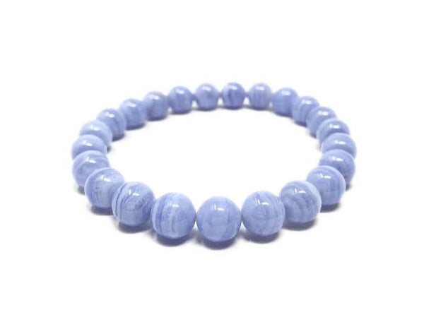 Blue lace agate bracelet