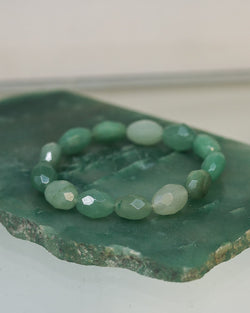 Green Aventurine Multifaceted, Freeform