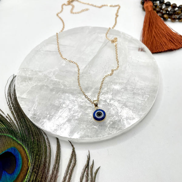 Evil Eye Pendant with Chain