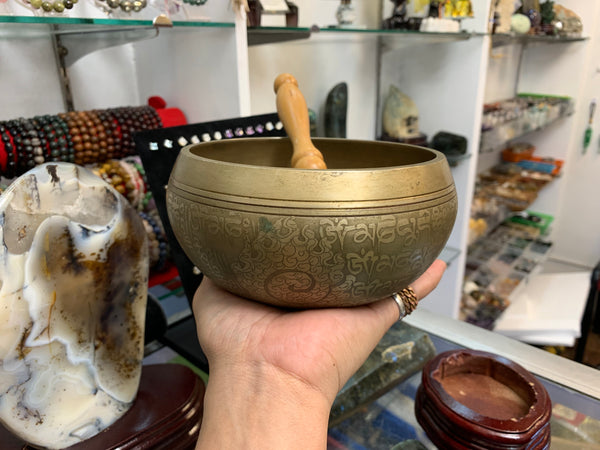 Tibetan singing bowl