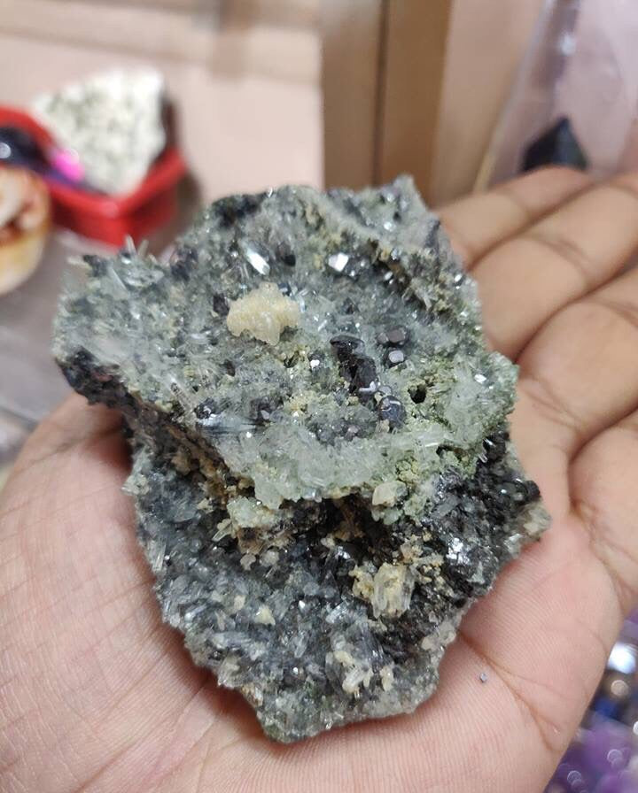 Galena in quartz