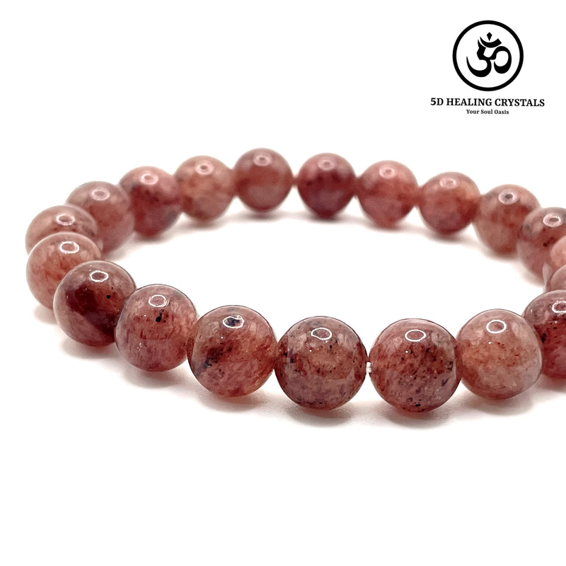 Strawberry Quartz Bracelet